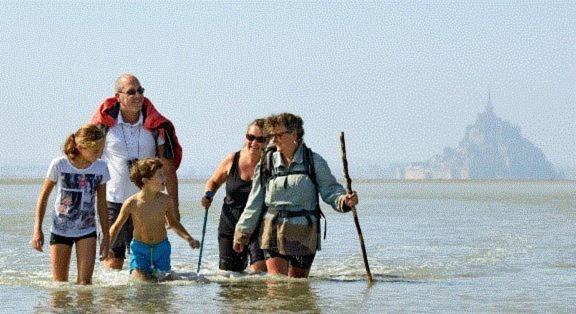 Baie Mt St Michel , Jullouville , Villa Caprice Rdc , 50 M Mer ,7 Pers , Pres Plage Dday Dış mekan fotoğraf